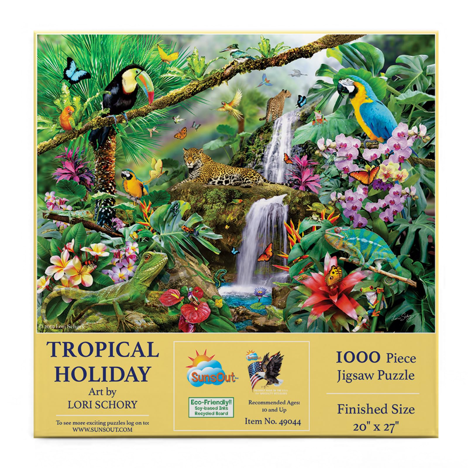 Amazon.com: SUNSOUT INC - Tropical Holiday - 1000 pc Jigsaw
